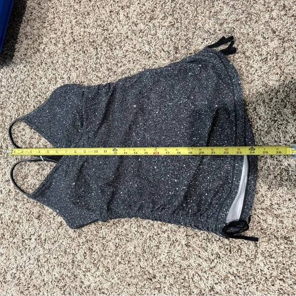 Sparkly Gray Halter Party Top lululemon - Picture 9 of 9